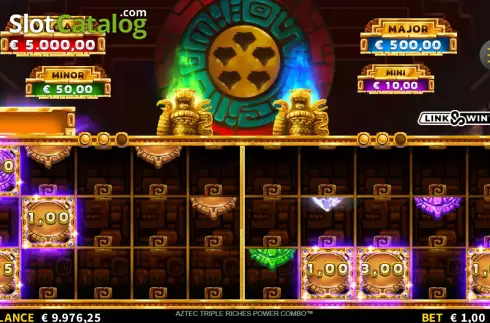 Скрин9. Aztec Triple Riches Power Combo слот