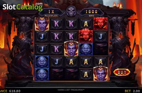 Скрин2. Hades Lost Treasures слот