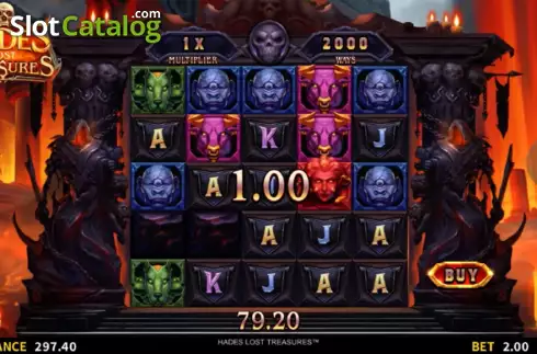 Скрин3. Hades Lost Treasures слот