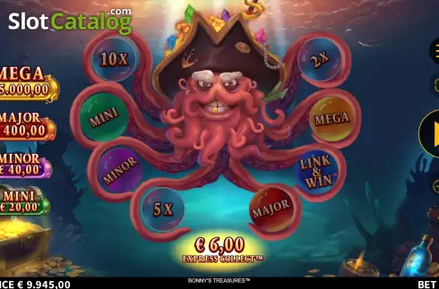 Скрин7. Bonny's Treasures слот