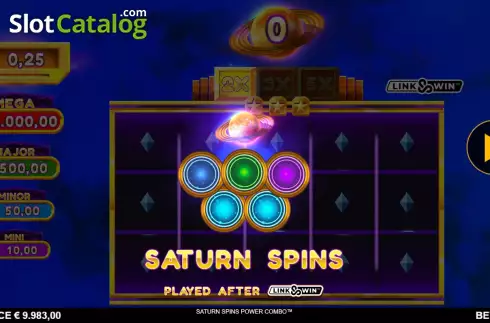 Скрин9. Saturn Spins Power Combo слот