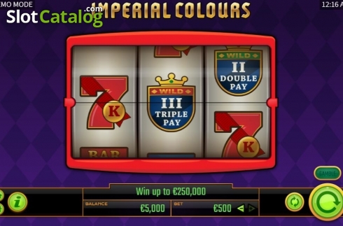 Скрин2. Imperial Colours слот