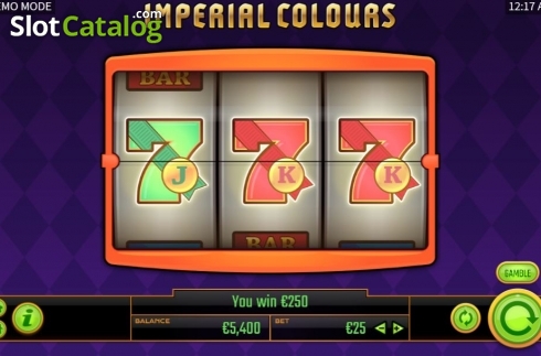 Скрин4. Imperial Colours слот