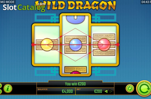 Скрин3. Wild Dragon (Golden Hero) слот