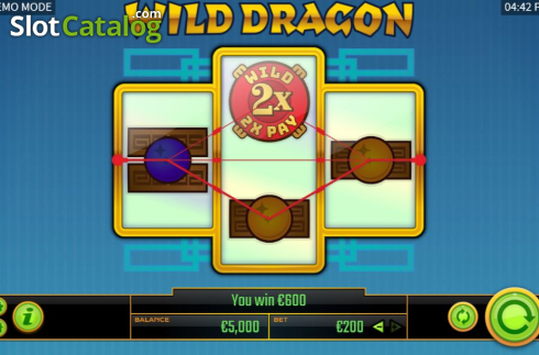 Скрин5. Wild Dragon (Golden Hero) слот