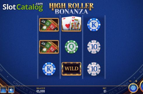 Скрин2. High Roller Bonanza слот