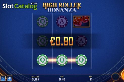 Скрин3. High Roller Bonanza слот