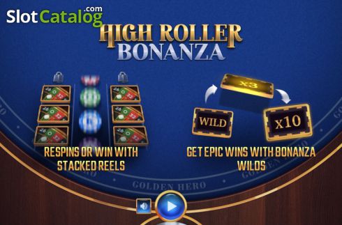 Скрин5. High Roller Bonanza слот