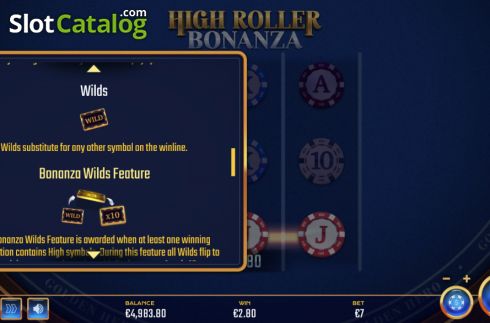 Скрин6. High Roller Bonanza слот