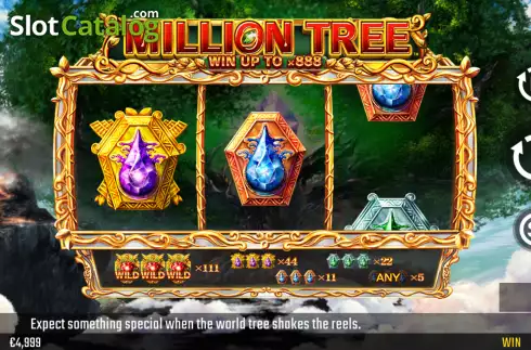 Скрин2. Million Tree слот