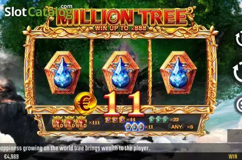 Скрин3. Million Tree слот