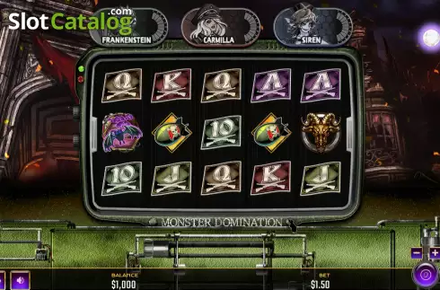 Скрин3. Monster Domination слот