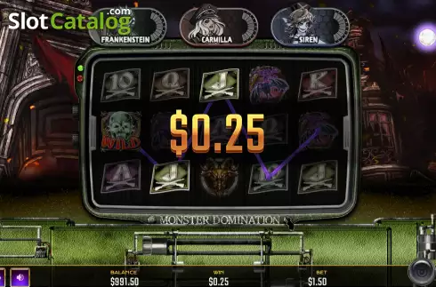 Скрин4. Monster Domination слот