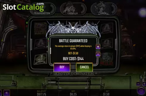 Скрин6. Monster Domination слот