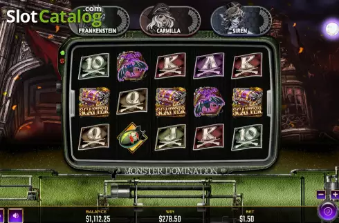 Скрин7. Monster Domination слот