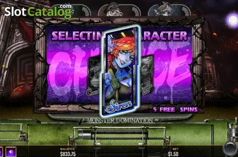 Скрин9. Monster Domination слот