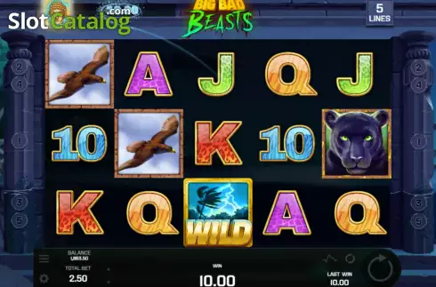 Скрин6. Big Bad Beasts слот