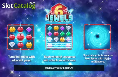 Скрин2. 6 Jewels слот