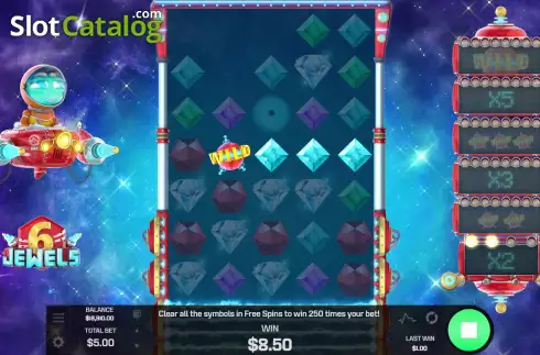 Скрин4. 6 Jewels слот