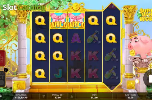 Скрин4. Super Money World слот