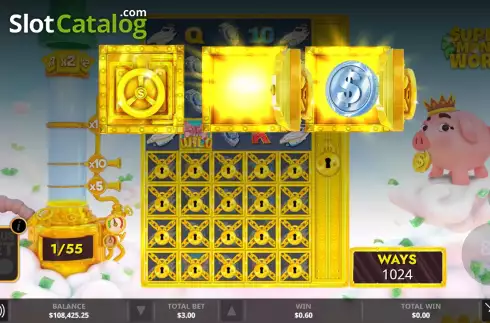 Скрин8. Super Money World слот