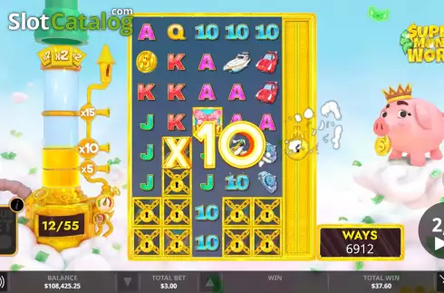 Скрин9. Super Money World слот