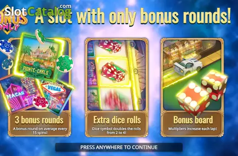 Скрин2. Bonus Only слот