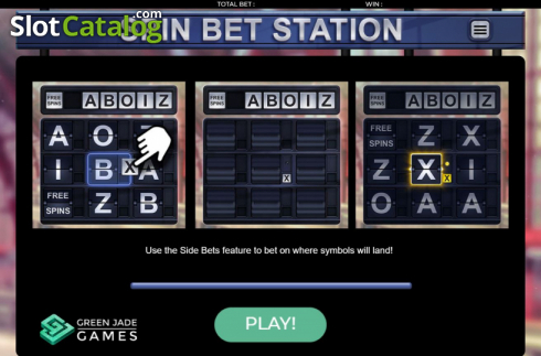 Скрин2. Spin Bet Station слот