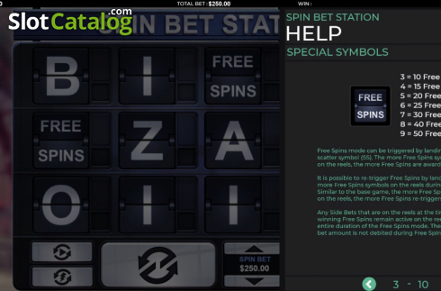 Скрин9. Spin Bet Station слот