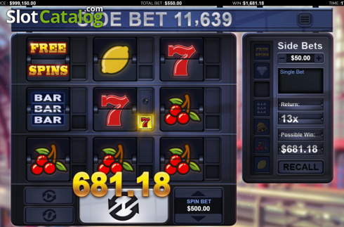 Скрин5. Side Bet 11K слот