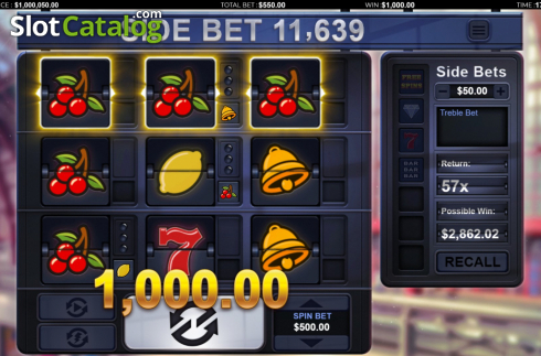 Скрин7. Side Bet 11K слот