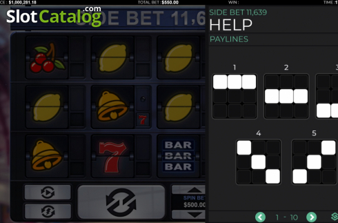 Скрин8. Side Bet 11K слот