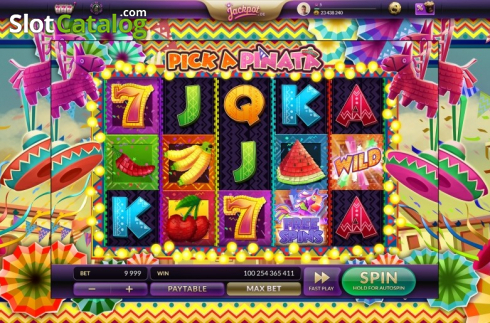 Скрин2. Pick a Pinata слот