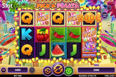 Скрин4. Pick a Pinata слот