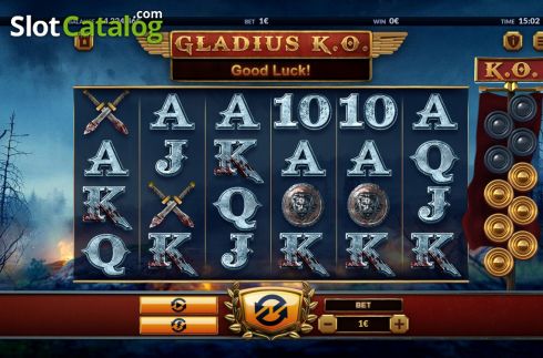 Скрин2. Gladius KO слот