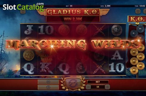 Скрин4. Gladius KO слот