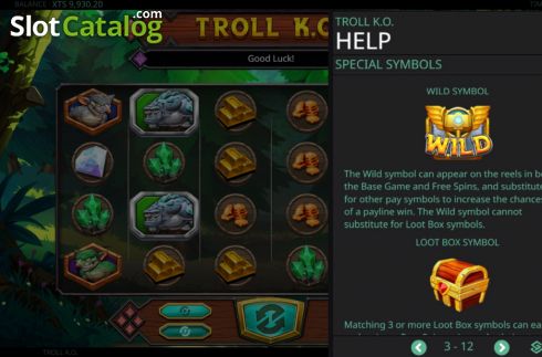Скрин9. Troll KO слот