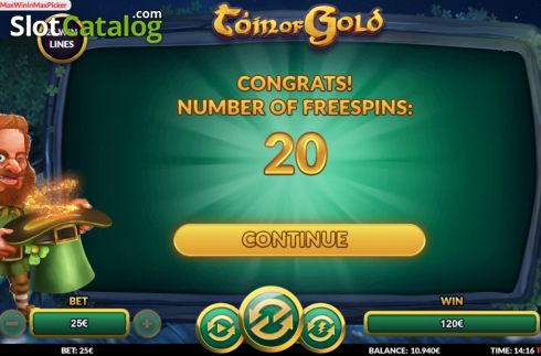 Скрин8. Toin of Gold слот