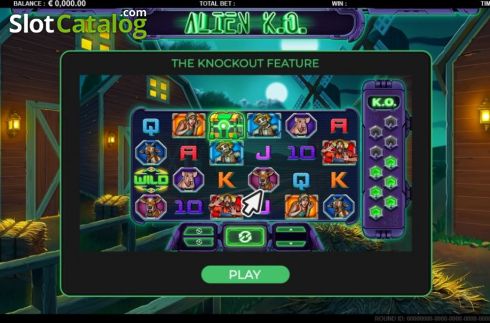 Скрин2. Alien KO слот