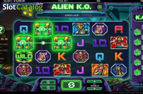 Скрин5. Alien KO слот