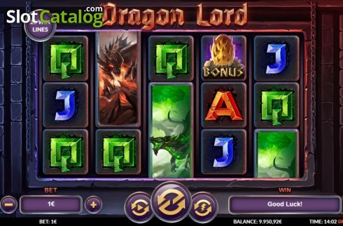 Скрин2. Dragon Lord слот