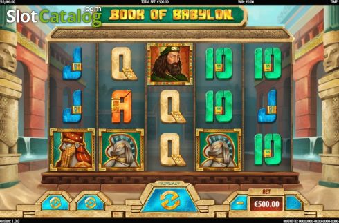 Скрин2. Book of Babylon слот