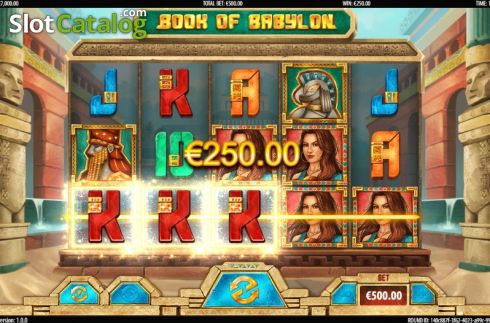 Скрин4. Book of Babylon слот