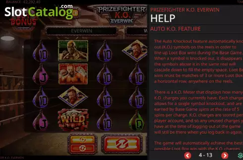 Скрин7. Prize Fighter KO слот