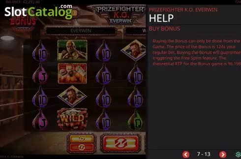 Скрин8. Prize Fighter KO слот