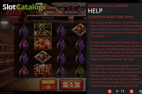 Скрин9. Prize Fighter KO слот