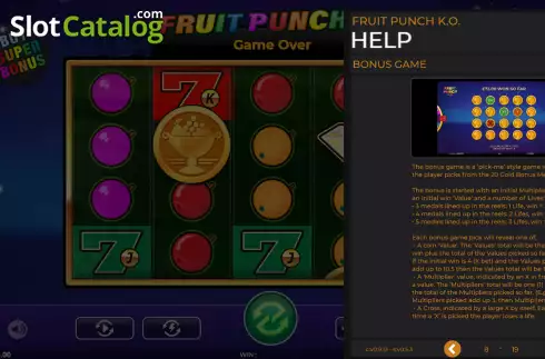 Скрин8. Fruit Punch K.O. слот
