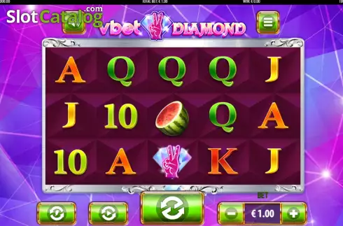 Скрин2. Vbet Diamond слот