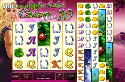 Скрин2. Lucky Lady's Charm Deluxe 10 слот