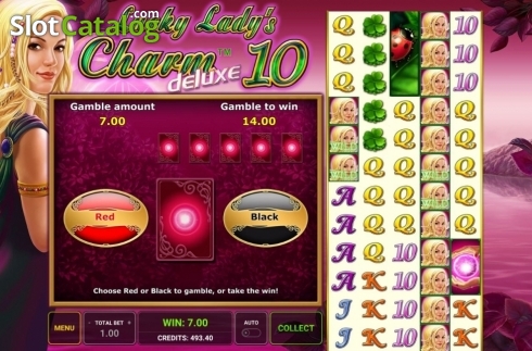 Скрин4. Lucky Lady's Charm Deluxe 10 слот